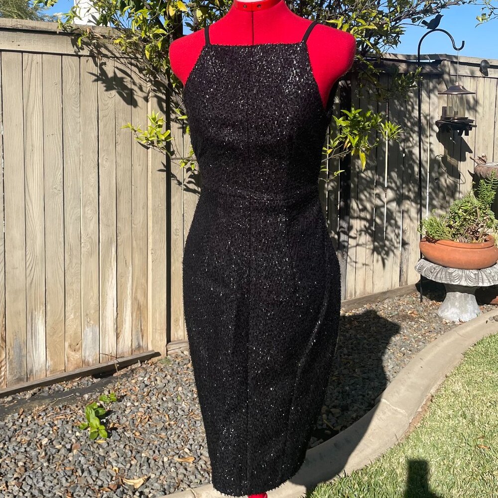Sparkly Black Dress